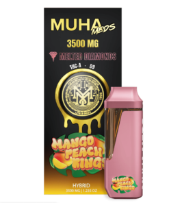 Mango Peach Rings Melted Diamonds Disposable