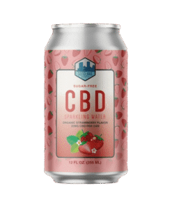 Goodland Extracts CBD Seltzer – Strawberry – 20mg
