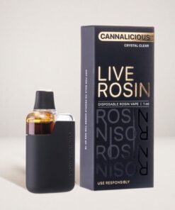 Live Rosin – THC Disposable Vape – 1ml