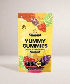 Sugar Free Yummy Gummies – 20mg THC – 10 servings