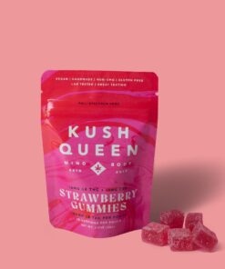 Strawberry Delta 8 THC + CBD Gummies