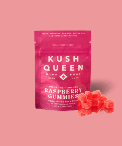 Raspberry Delta 9 THC + CBD Gummies